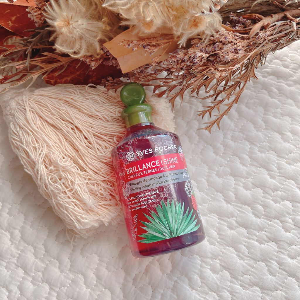 リンシングビネガー シルキーシャイン さらキララズベリー/イヴ・ロシェ/洗い流すヘアトリートメントを使ったクチコミ(1枚目)
