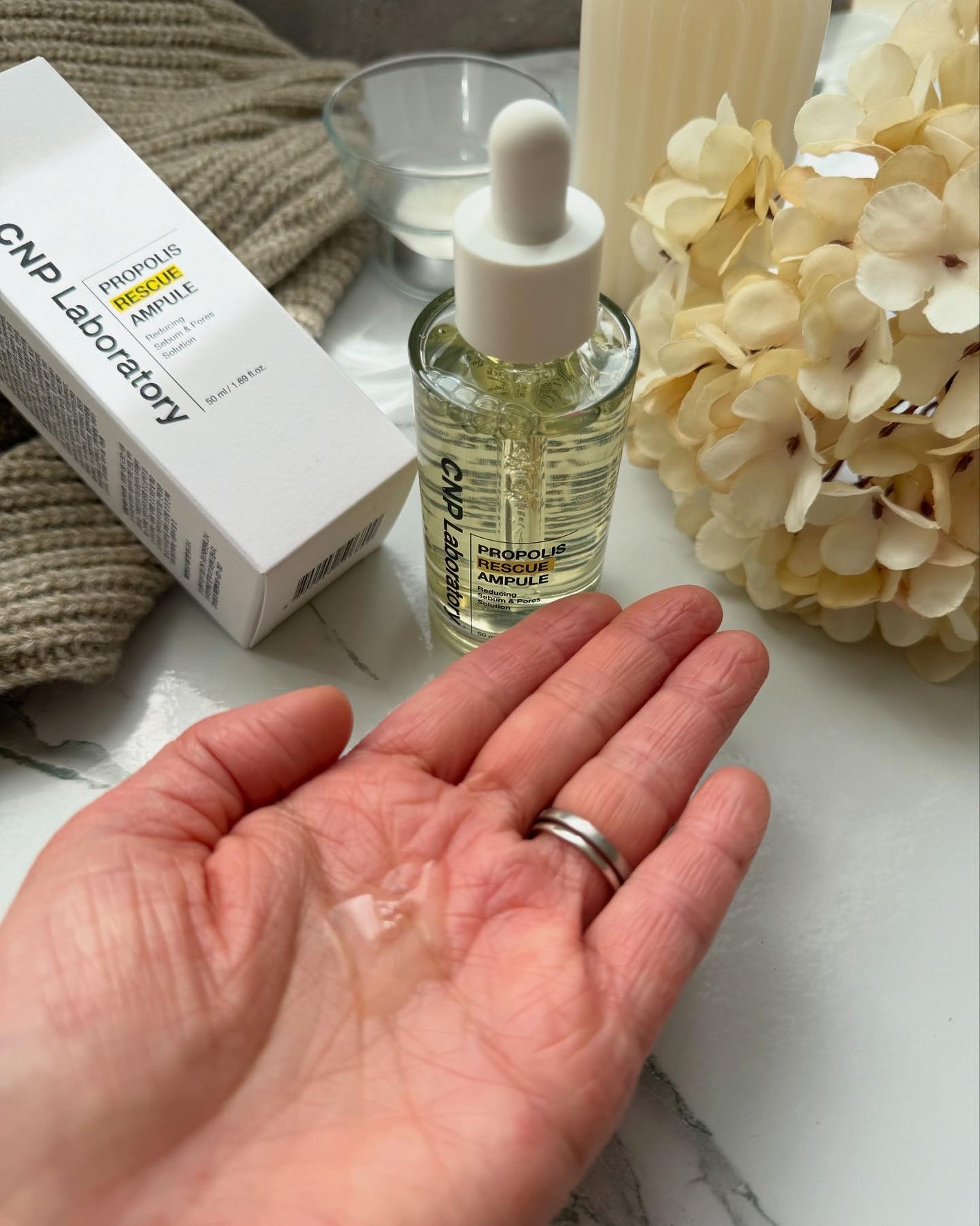 プロポリスレスキューアンプル 50ml/CNP Laboratory/美容液を使ったクチコミ(4枚目)