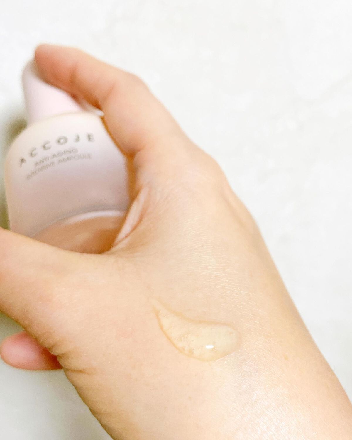 アンチエイジング インテンシブアンプル/ACCOJE/美容液を使ったクチコミ（3枚目）