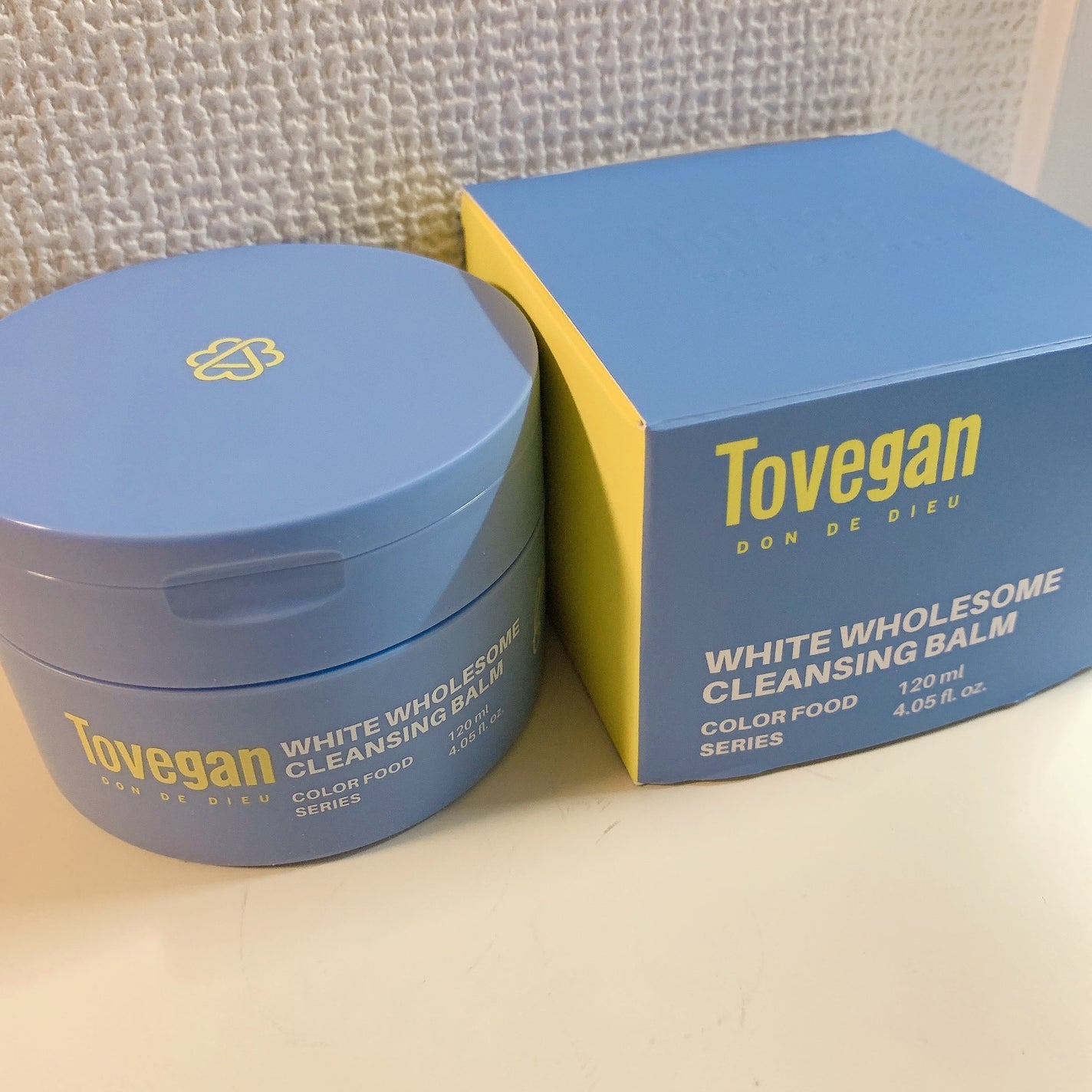 カラーフードシリーズホワイトホールサムクレンジングバーム/Tovegan/クレンジングバームを使ったクチコミ(1枚目)