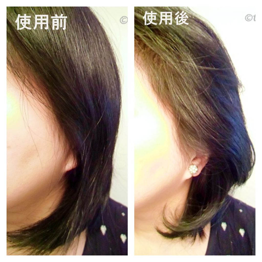 カーラーでふっくら仕上げウォーター/セグレタ/ヘアミストを使ったクチコミ(4枚目)