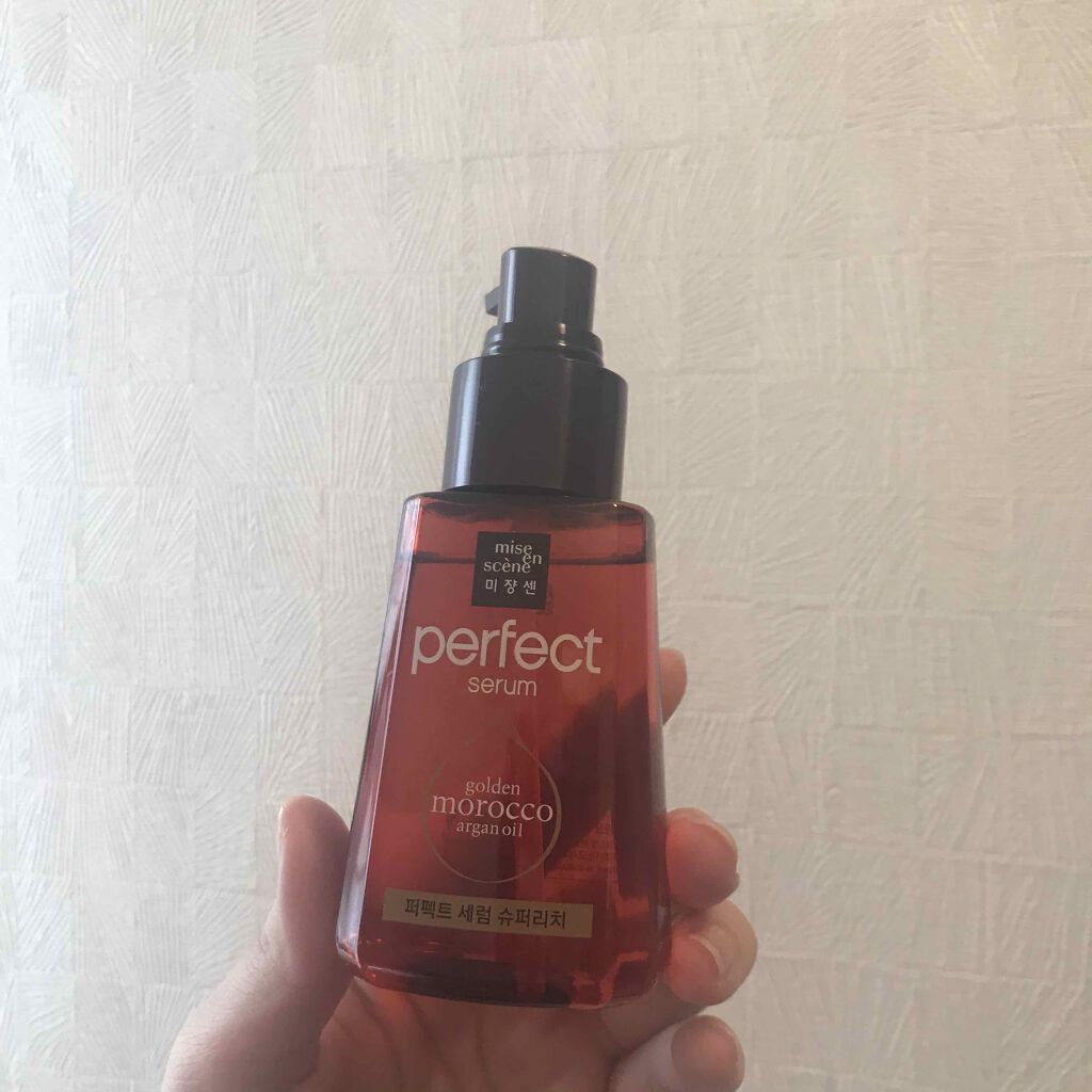 パーフェクト セラム リッチ/miseenscene/ヘアオイルを使ったクチコミ(1枚目)