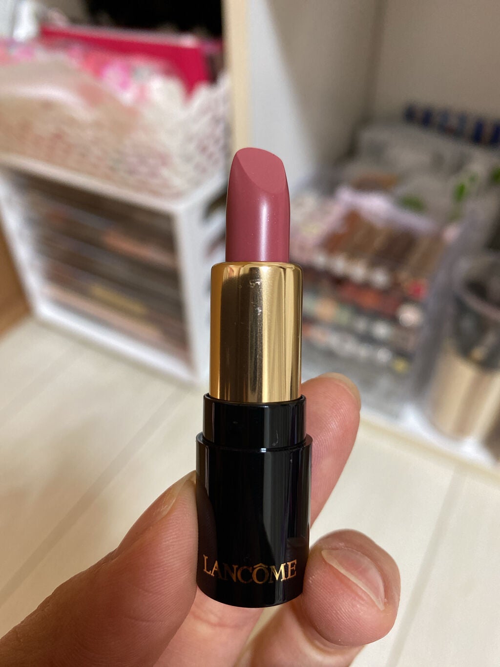 ラプソリュ ルージュ/LANCOME/口紅を使ったクチコミ(3枚目)