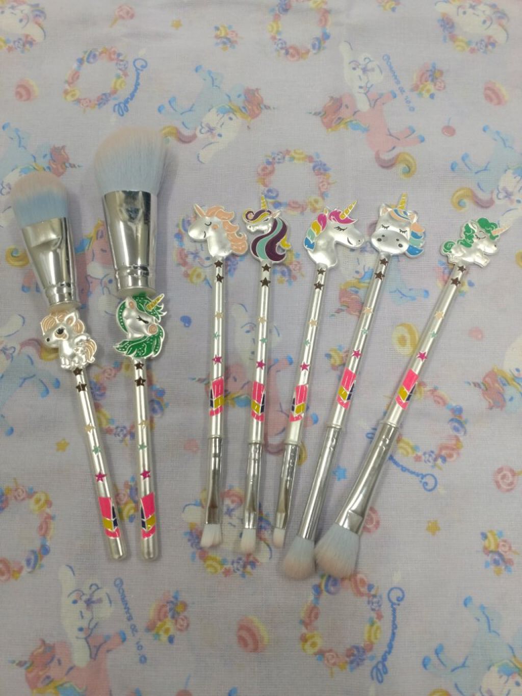 Qoo10 ユニコーンのブラシ7本セット