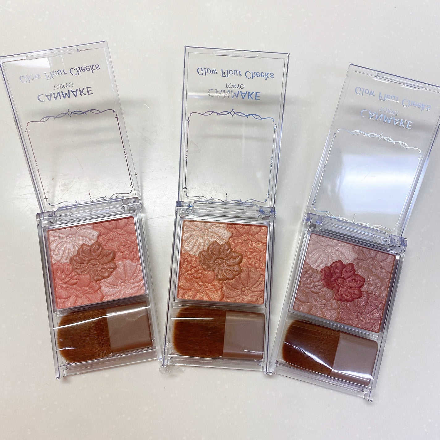 グロウフルールチークス/キャンメイク/パウダーチークを使ったクチコミ(3枚目)