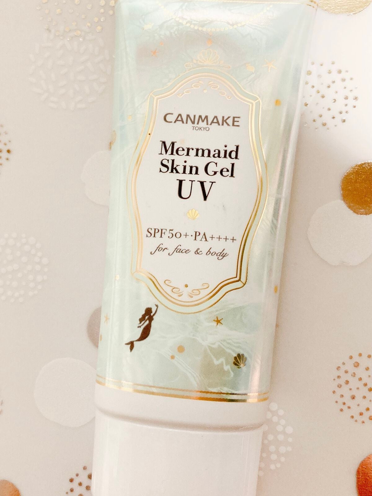 マーメイドスキンジェルUV/キャンメイク/日焼け止めジェルを使ったクチコミ(1枚目)