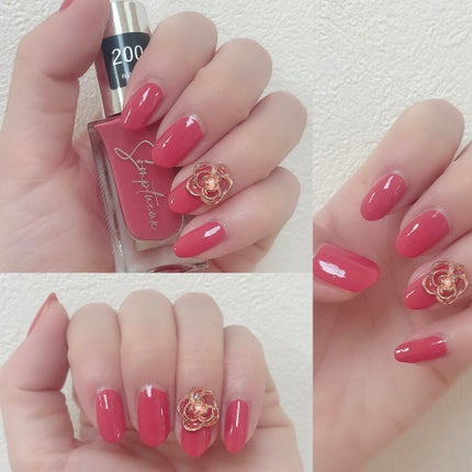 Somptueux(ソンプチュー) ネイルポリッシュ/DAISO/マニキュアを使ったクチコミ(3枚目)