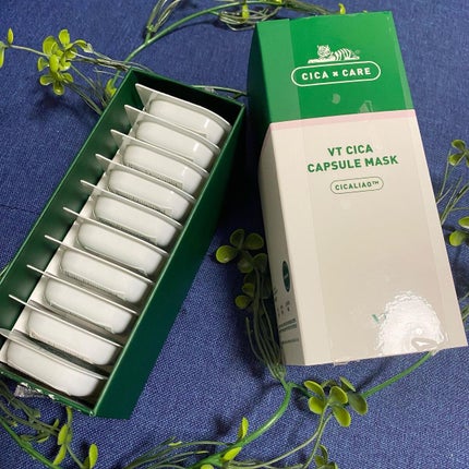 CICA カプセルマスク/VT/洗い流すパック・マスクを使ったクチコミ(1枚目)