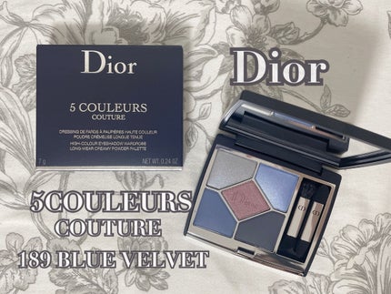 【旧】サンク クルール クチュール/Dior/アイシャドウパレットを使ったクチコミ(1枚目)