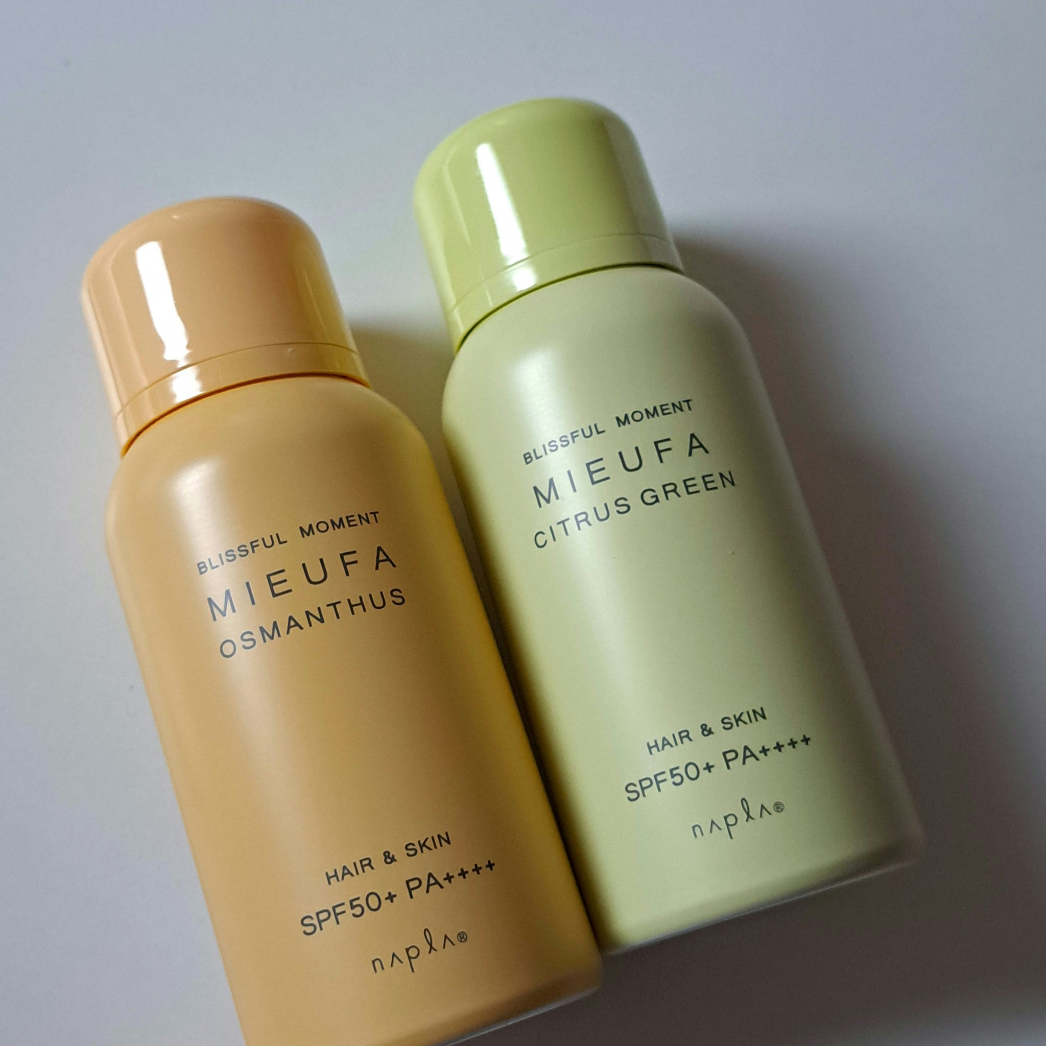 フレグランスUVスプレー オスマンサス/MIEUFA/日焼け止めミスト・スプレーを使ったクチコミ（1枚目）