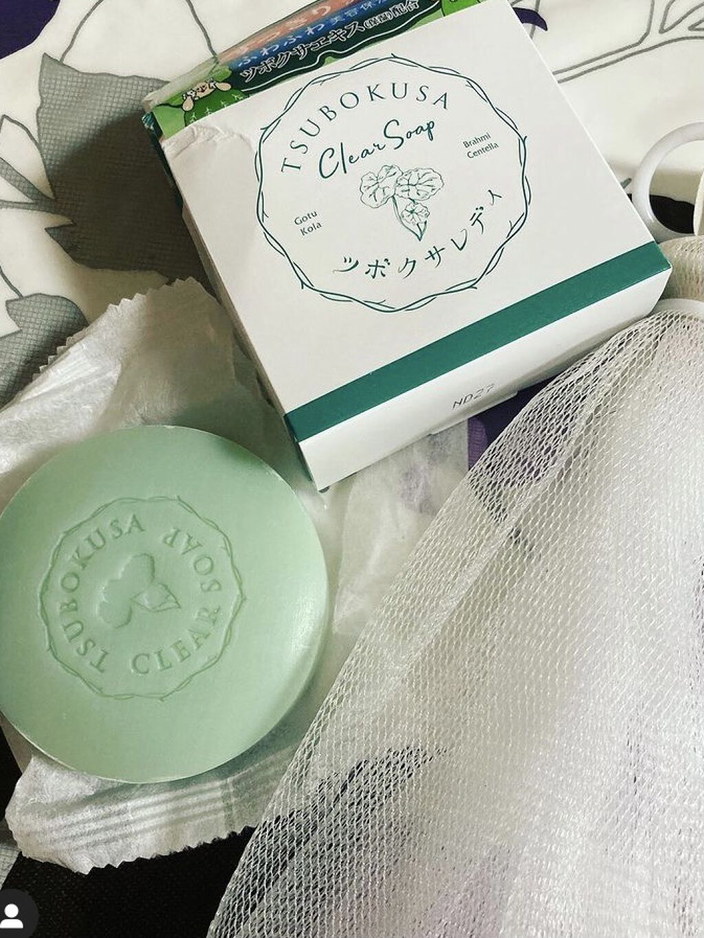 クリアソープ/ツボクサレディ/洗顔石鹸を使ったクチコミ（1枚目）