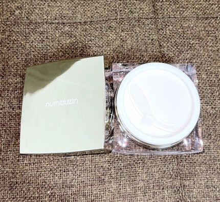 5番 白玉グルタチオンCメラゼロクリーム/numbuzin/フェイスクリームを使ったクチコミ(3枚目)