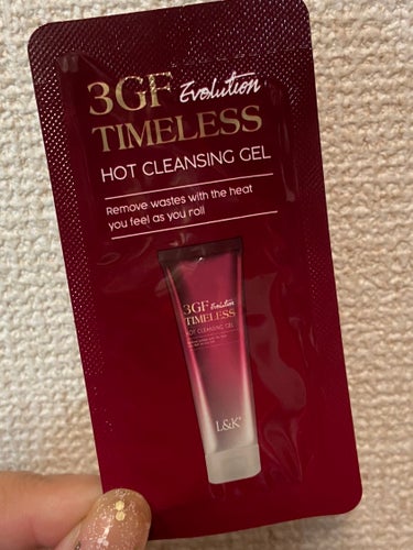 3GF TIMELESS EVOLUTION HOT CLEANSING GEL/cos:mura/クレンジングジェルを使ったクチコミ（1枚目）