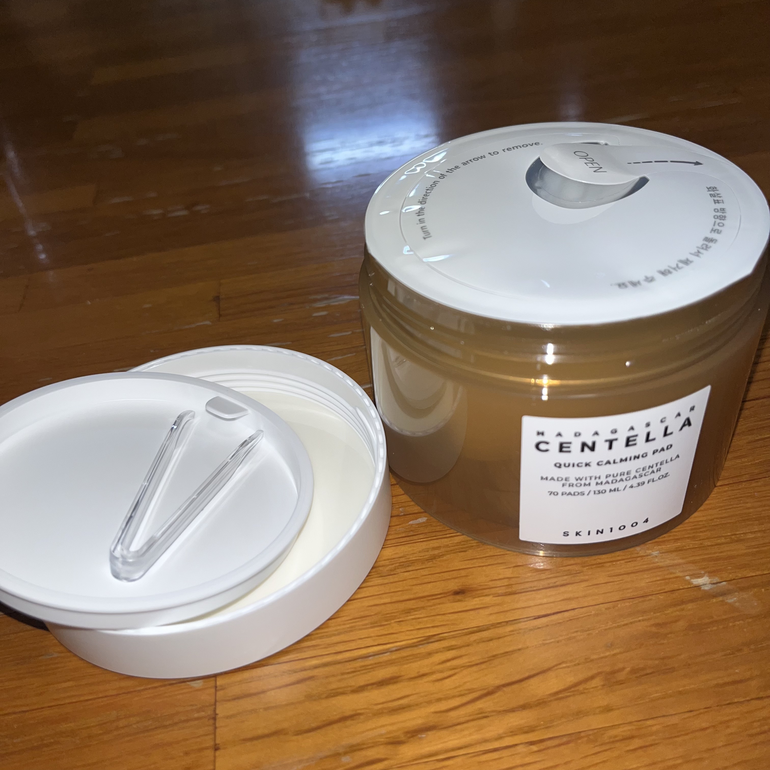 センテラ クイックカーミングパッド/SKIN1004/トナーパッドを使ったクチコミ（2枚目）