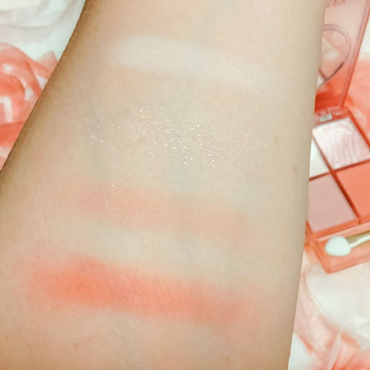 四色アイシャドウパレット/COLORKEY/アイシャドウパレットを使ったクチコミ(3枚目)