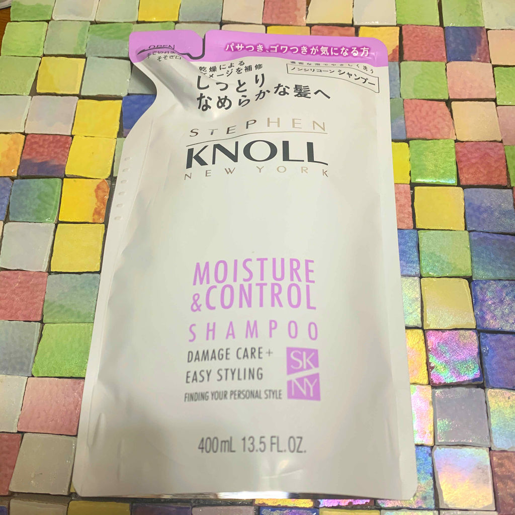モイスチュアコントロール シャンプー/スティーブンノル ニューヨーク/市販シャンプーを使ったクチコミ（1枚目）