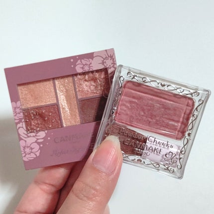 【旧品】パウダーチークス/キャンメイク/パウダーチークを使ったクチコミ(5枚目)