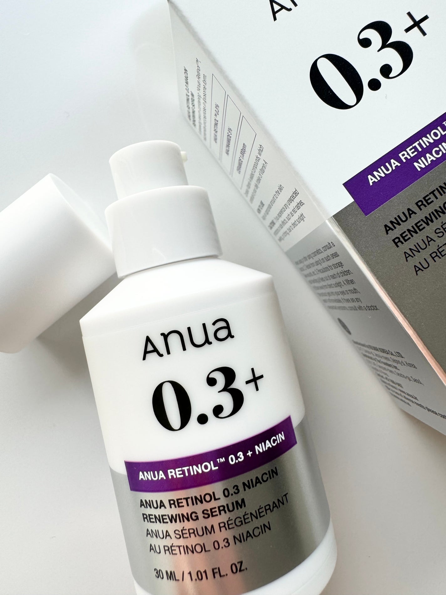 レチノール0.3 ナイアシンリニューイングセラム/Anua/美容液を使ったクチコミ(2枚目)