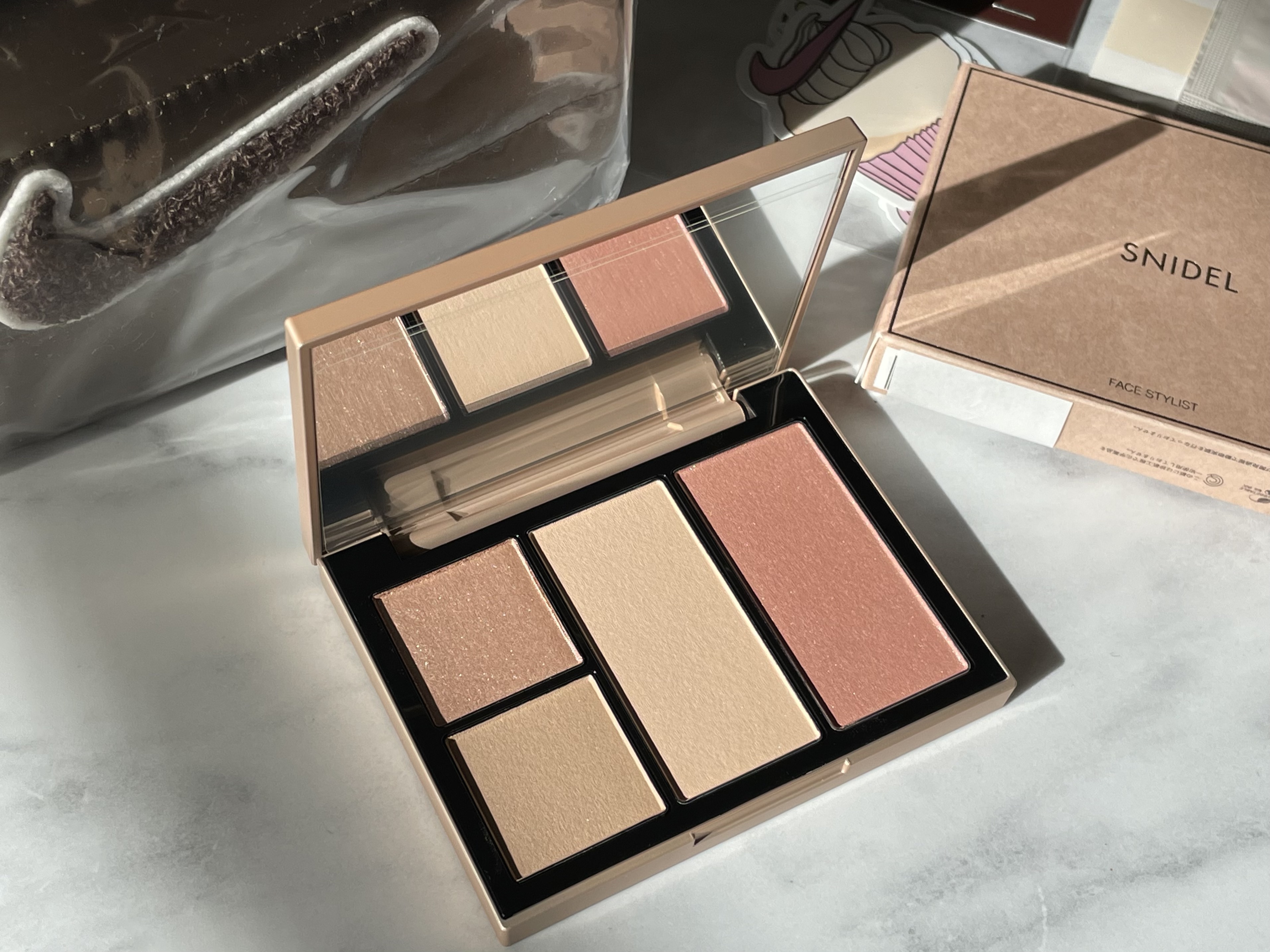 フェイス スタイリスト EX11 Bio Beige/SNIDEL BEAUTY/アイシャドウパレットを使ったクチコミ（1枚目）