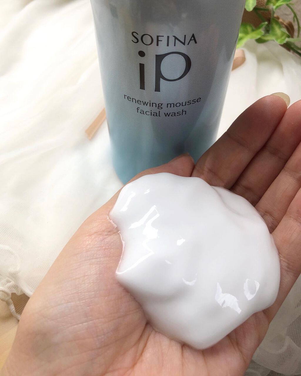 ソフィーナ iP リニュー ムース ウォッシュ/SOFINA iP/泡洗顔を使ったクチコミ(4枚目)