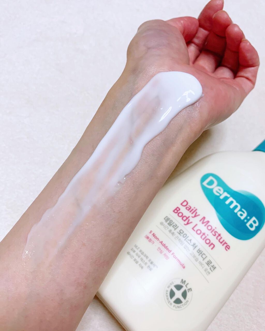 デイリーモイスチャーボディローション/Derma:B/ボディローションを使ったクチコミ（3枚目）