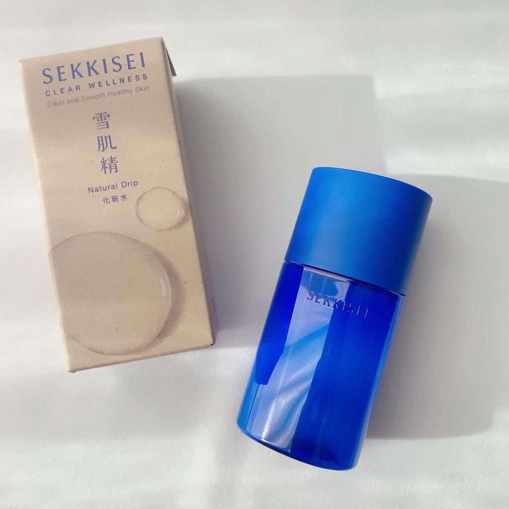 クリアウェルネス ナチュラル ドリップ/雪肌精/化粧水を使ったクチコミ(1枚目)