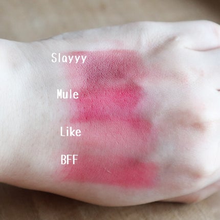 フィー リップアンドチーク ブラーリープリンポット/fwee/口紅を使ったクチコミ(4枚目)