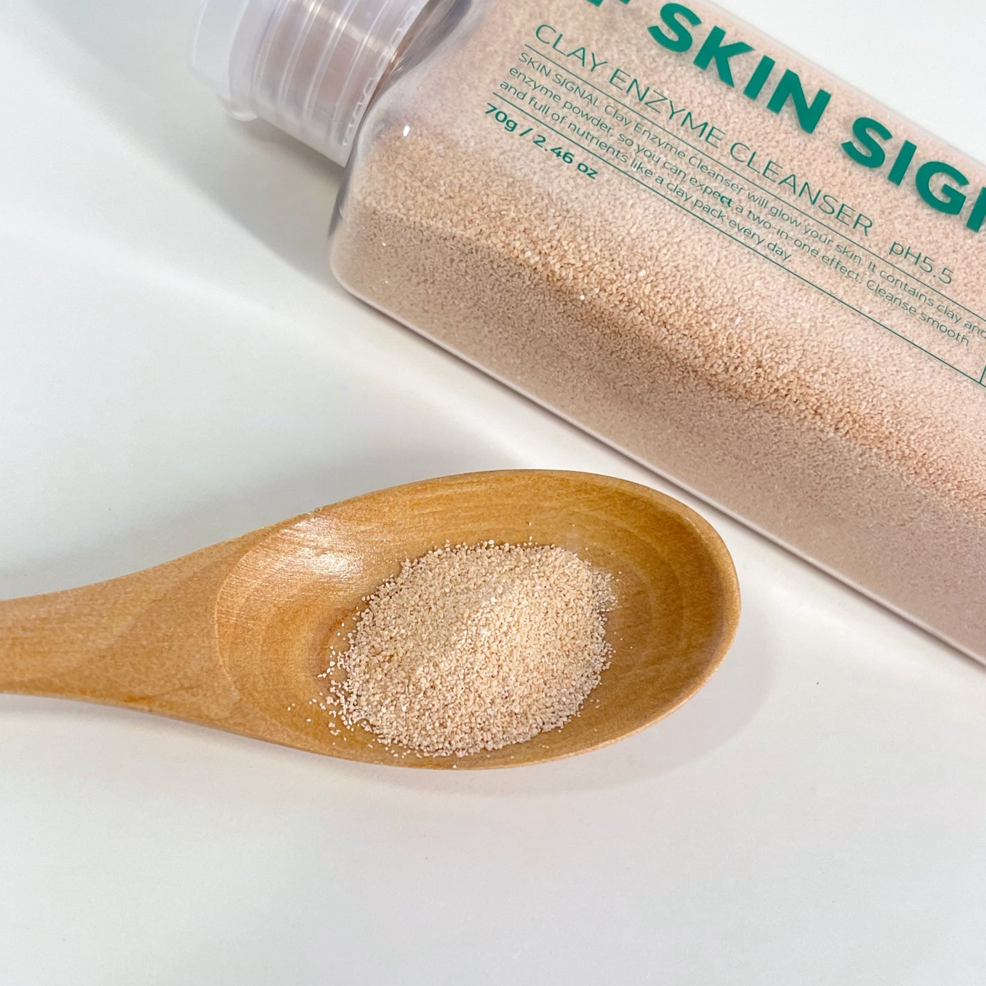 ピンククレイ酵素クレンザー/SKIN SIGNAL/洗顔パウダーを使ったクチコミ(1枚目)