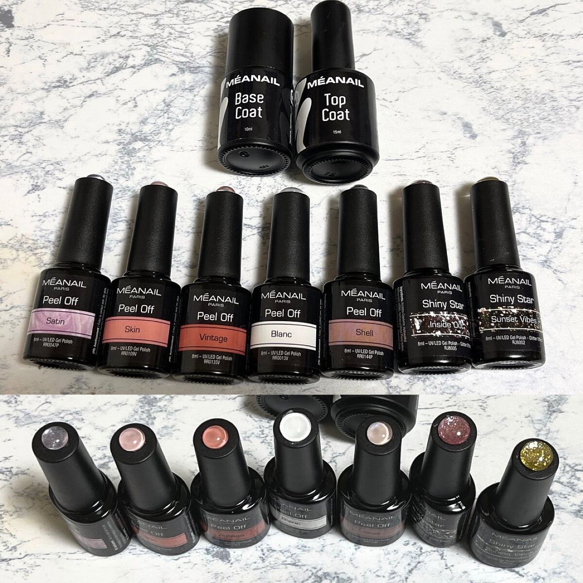 ジェルネイル6色セット/meanail/ジェルネイルを使ったクチコミ（3枚目）