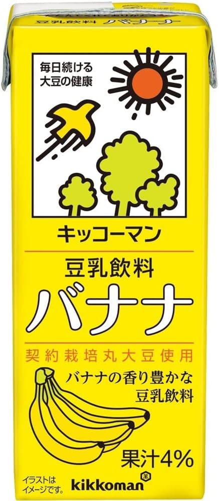 豆乳飲料 バナナ 200ml