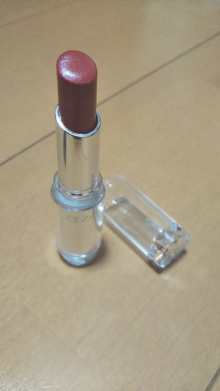 ラスティンググロスリップ/CEZANNE/口紅を使ったクチコミ(3枚目)