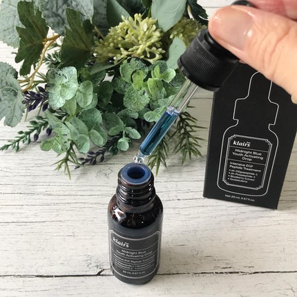 ミッドナイトブルーユースアクティベーティングドロップ(20ml)/Klairs/美容液を使ったクチコミ(2枚目)