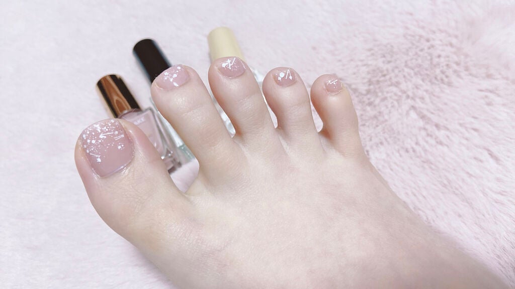 ガラスドロップジェルコート/MAJOLICA MAJORCA/ネイルトップコートを使ったクチコミ(3枚目)