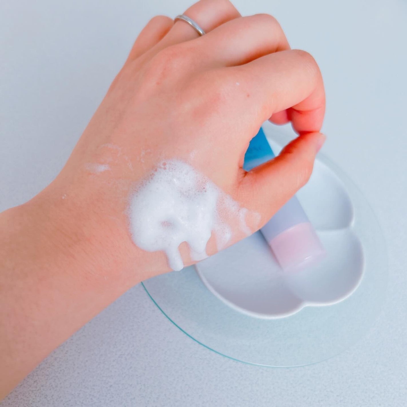 スムースフィット マルチシールド/cresc. by ASTALIFT/化粧下地を使ったクチコミ(4枚目)