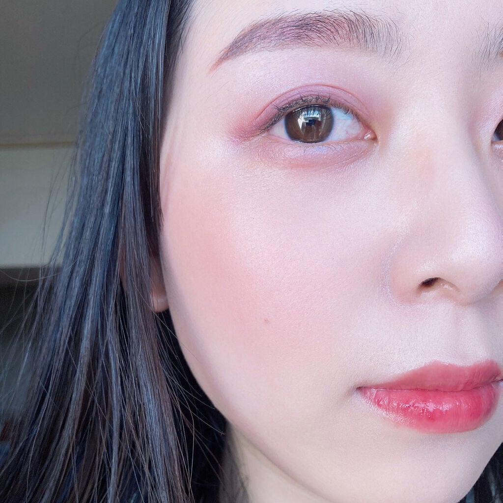 オーラティック ブラッシュ/excel/パウダーチークを使ったクチコミ(4枚目)