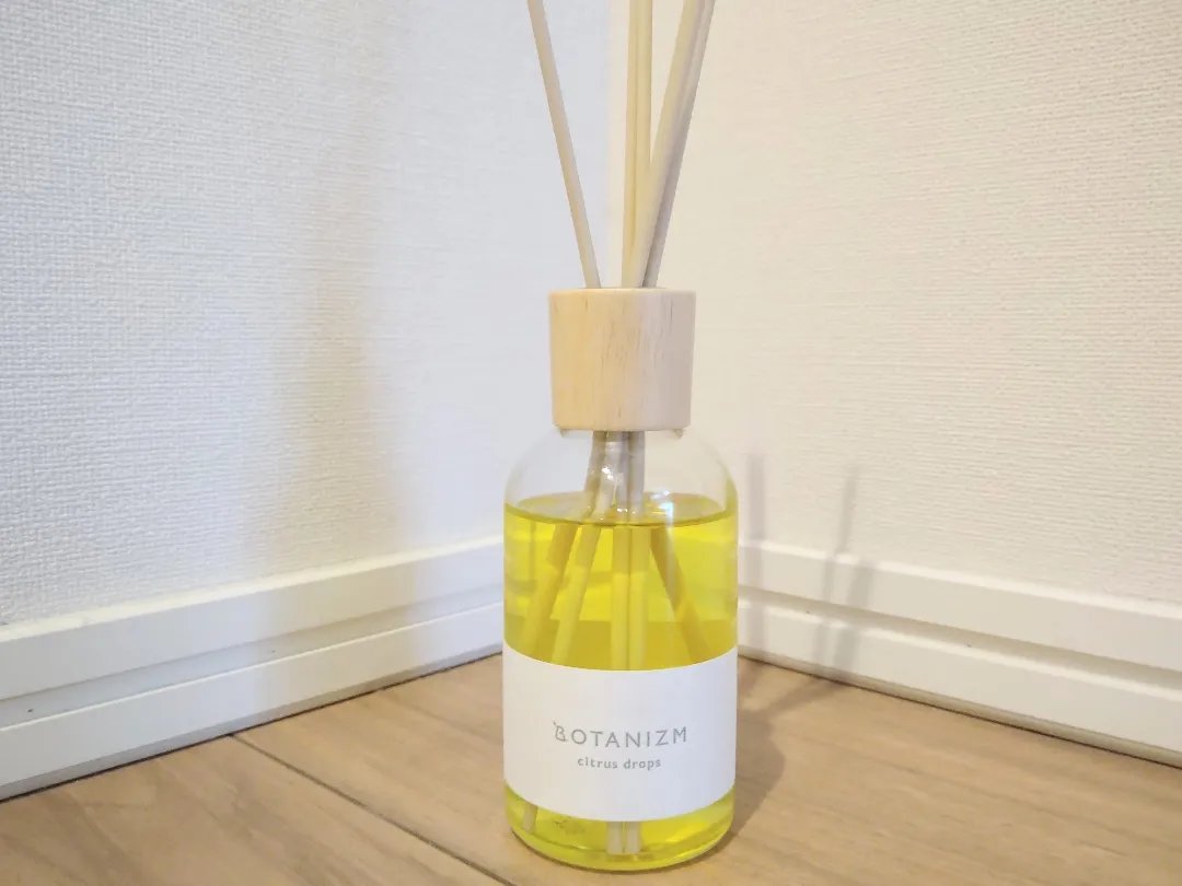 リードディフューザー シトラスドロップス/ボタニズム /香水(その他)を使ったクチコミ（3枚目）
