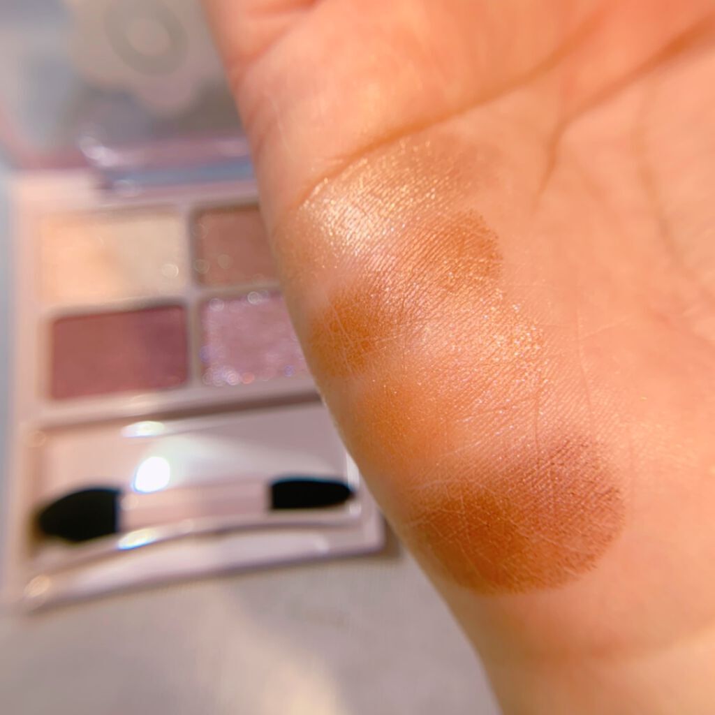 デイジードール アイカラー パレット R-01 ライチレッド/DAISY DOLL by MARY QUANT/アイシャドウパレットを使ったクチコミ（3枚目）