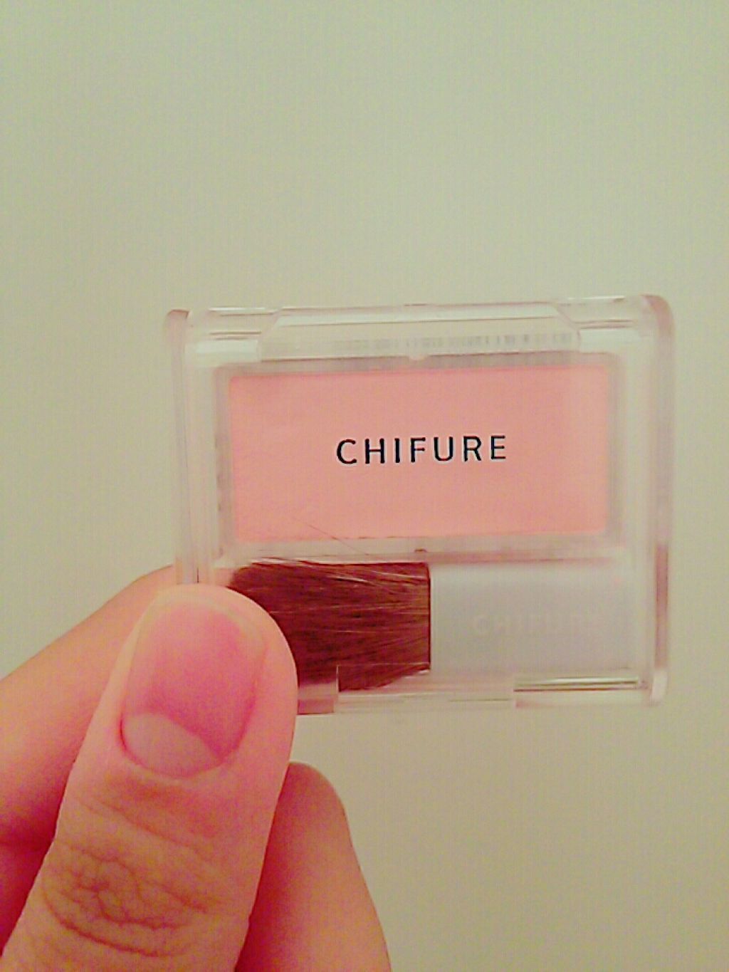 チーク カラー(ブラシ付)/ちふれ/パウダーチークを使ったクチコミ(1枚目)