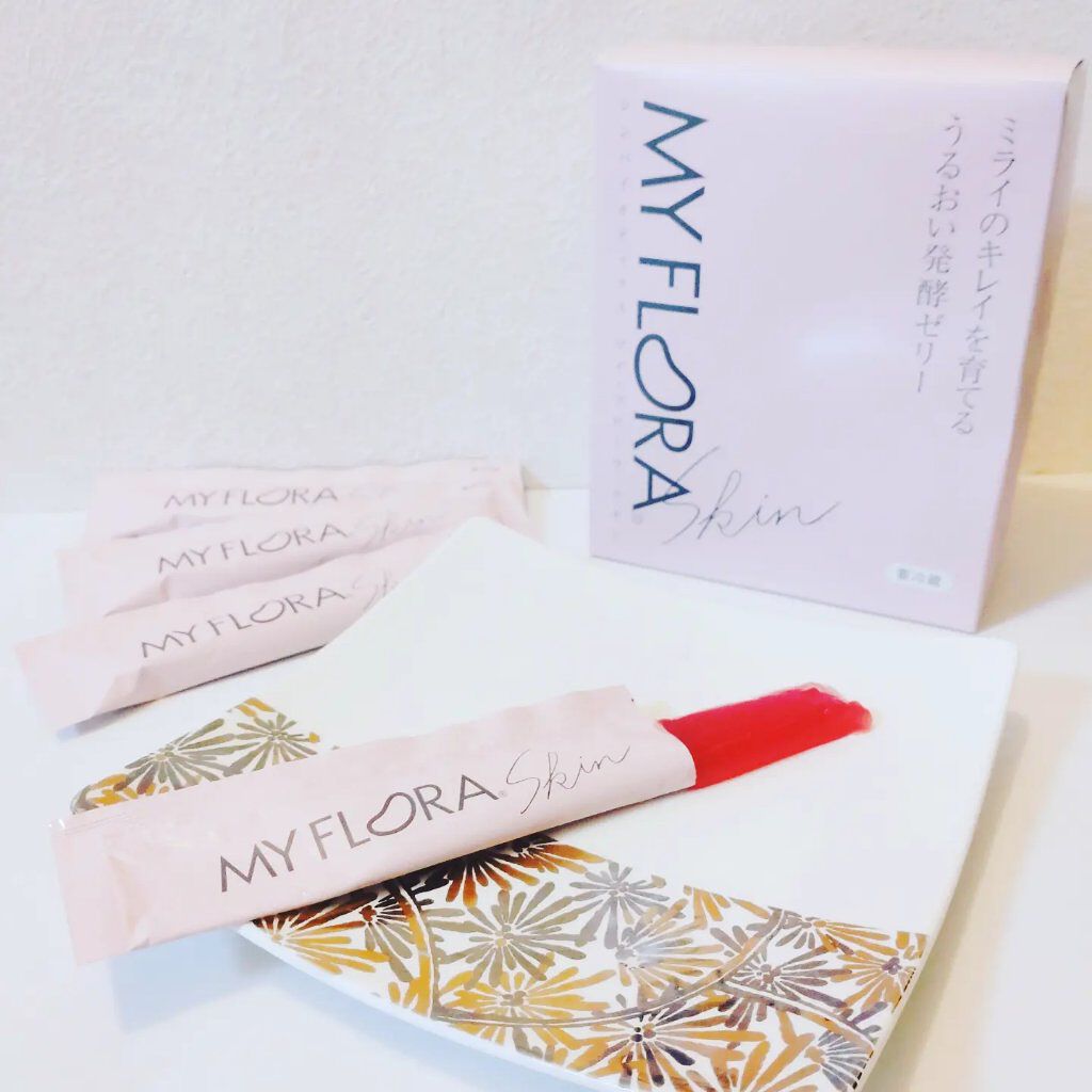 マイ・フローラスキン/MY FRORA/ゼリー飲料を使ったクチコミ（1枚目）