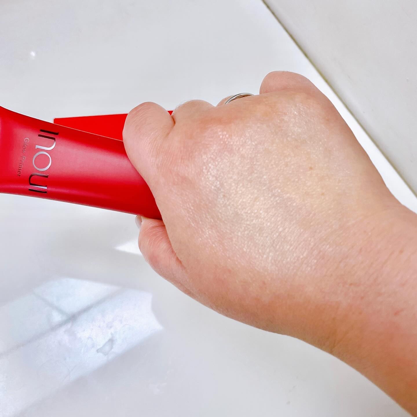 グロープライマー/INOUI/化粧下地を使ったクチコミ（3枚目）