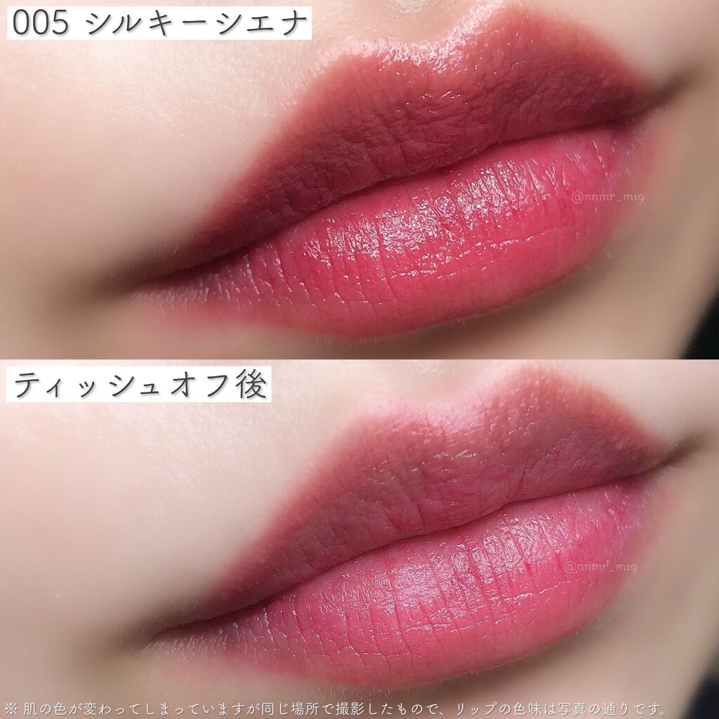 カラーステイ サテン インク 005 シルキー シエナ/REVLON/口紅を使ったクチコミ（2枚目）