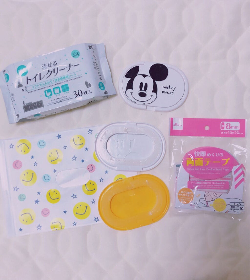 ウェットシートのフタ/DAISO/ティッシュを使ったクチコミ(1枚目)