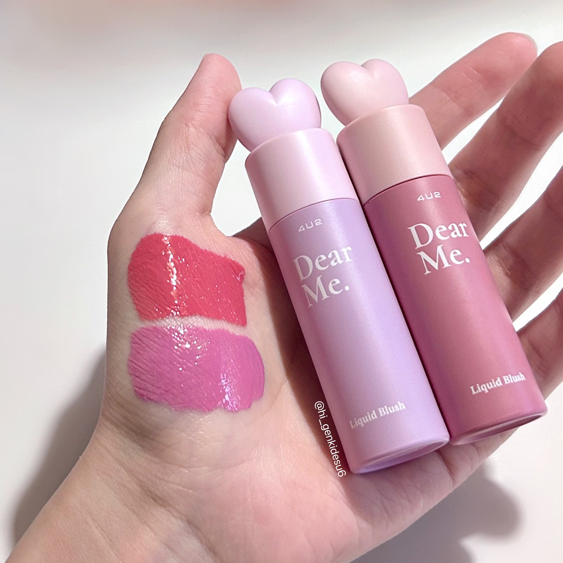 Dear Me Liquid Blush/4U2/リキッドチークを使ったクチコミ（3枚目）