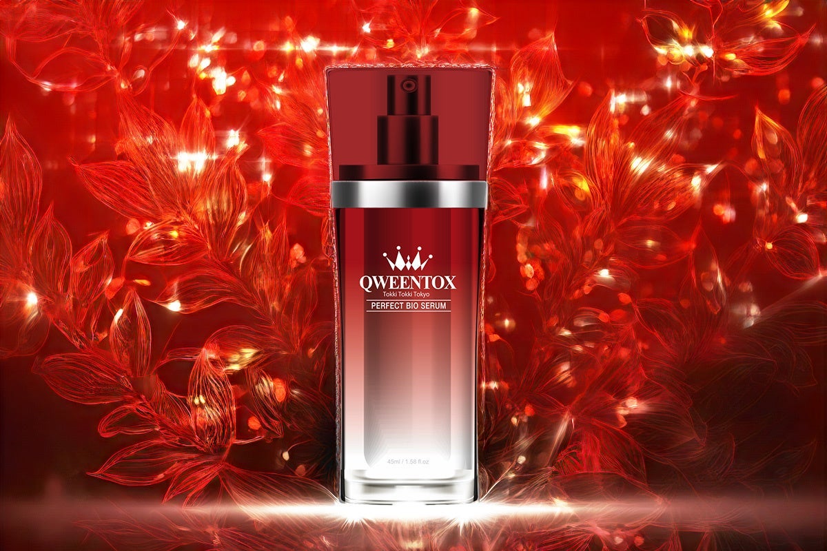 QWEENTOX パーフェクトバイオセラム 美容液 45mL 2本 美顔器セット 試してみた】QWEENTOXパーフェクトバイオセラム QWEENTOXの効果