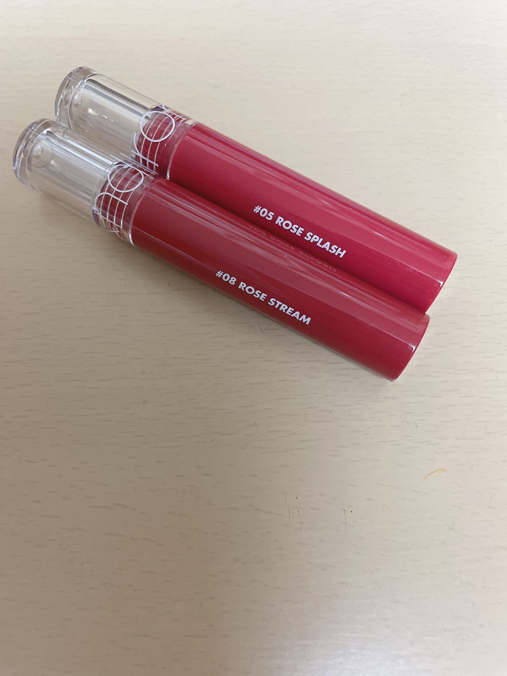 グラスティングウォーターティント/rom&nd/リップティントを使ったクチコミ（1枚目）