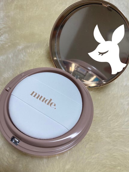 ハグクッション/mude./クッションファンデーションを使ったクチコミ(2枚目)