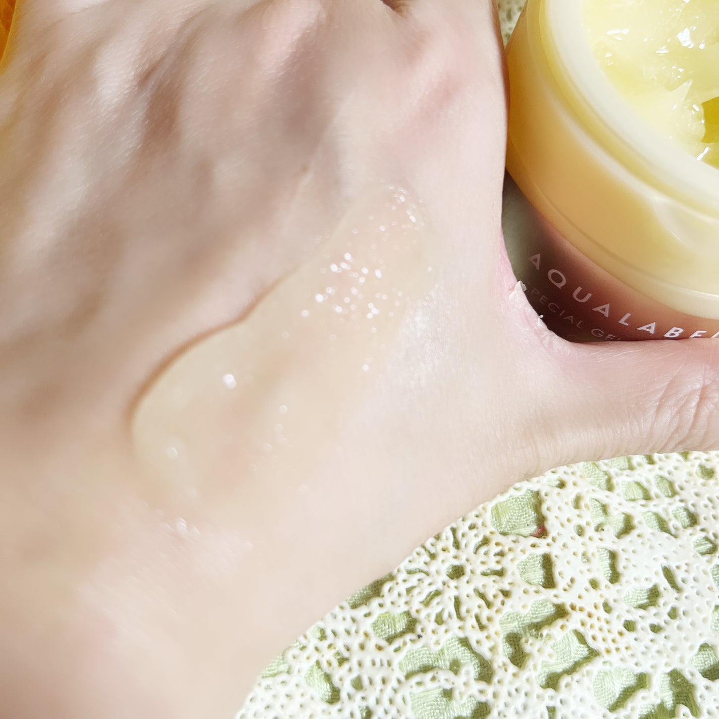 スペシャルジェルクリーム EX (オイルイン)/アクアレーベル/オールインワン化粧品を使ったクチコミ(3枚目)