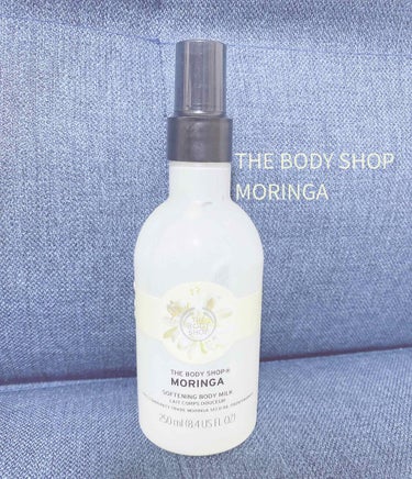 THE BODY SHOP ボディミルク モリンガのクチコミ「#使い切りコスメ 

＊#ボディミルクモリンガ 
#THEBODYSHOP

はじめてのボディ.....」（1枚目）