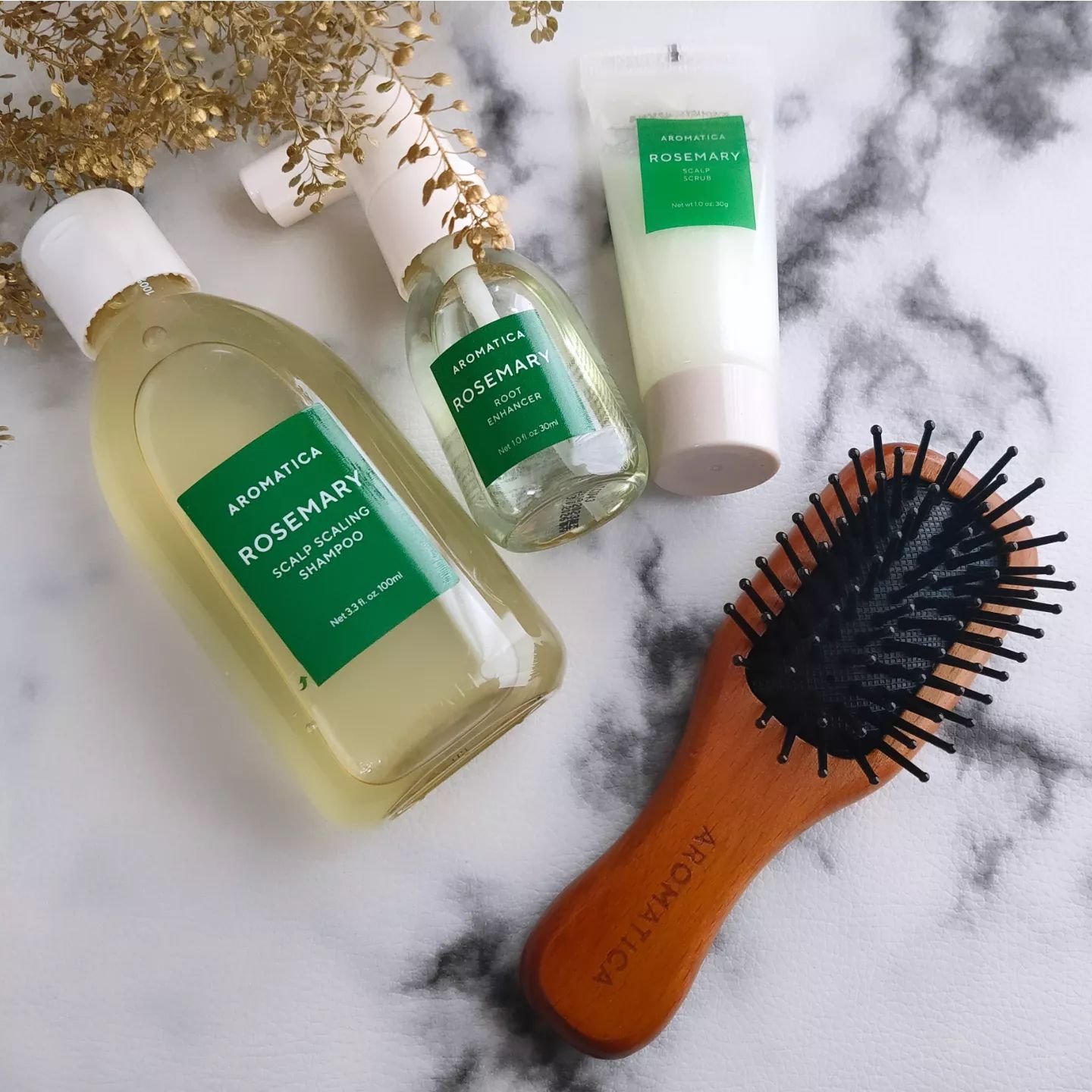 ローズマリー ヘア トライアルセット/AROMATICA/トライアルキットを使ったクチコミ（2枚目）