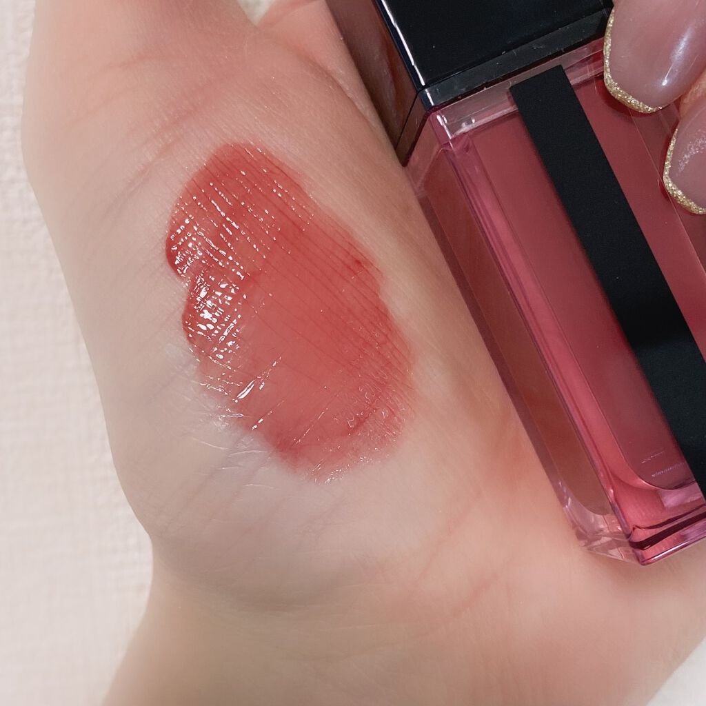 ルージュ ピュールクチュール ヴェルニ ウォーターステイン/YVES SAINT LAURENT BEAUTE/口紅を使ったクチコミ(2枚目)